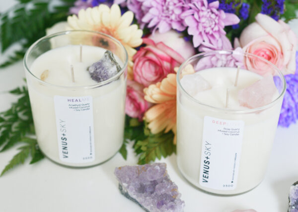 Deep Love + Heal Me Candles